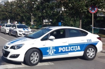 Полицейский авто Черногории