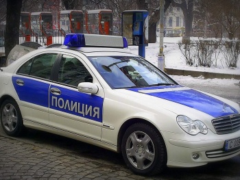 Полицейский авто в Болгарии