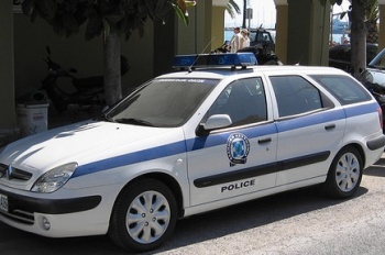 Полицейский авто Греции