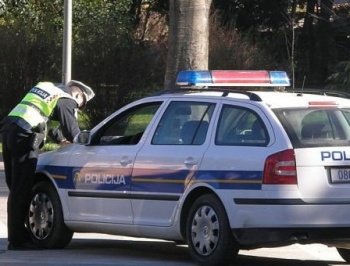 Полицейский авто Хорватии