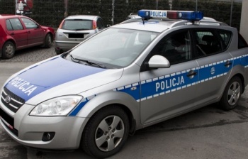 Полицейский авто в Польше