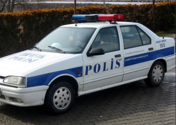 Полицейский авто в Турции